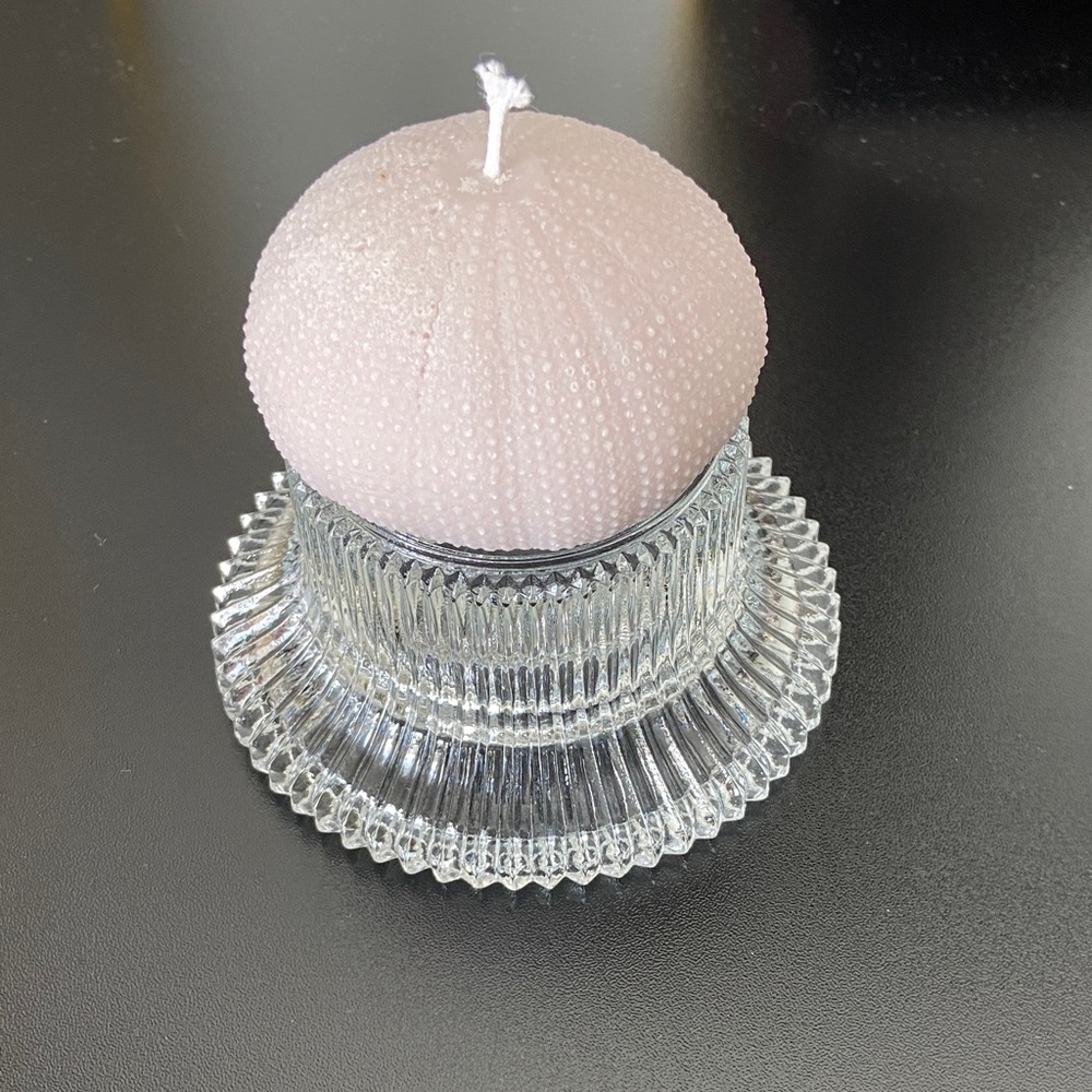 Vintage Indiana Glass Candle Holder/Trinket Dish (Candle not Included) - Picture 4 of 4